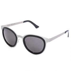 LGR Felicita Silver Sunglasses Unisex Gray